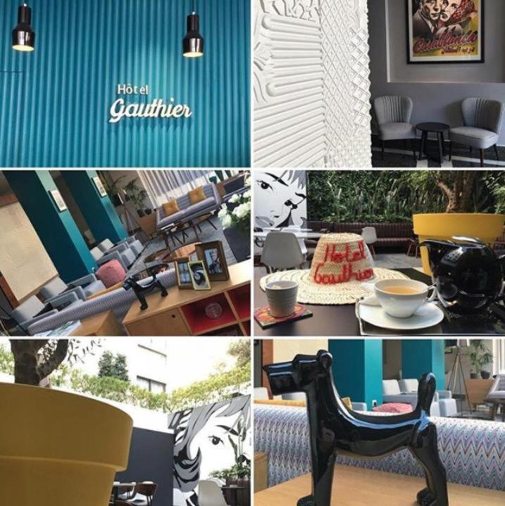 Boutique Hotel Gauthier Restaurant Terrasse Casablanca Buitenkant foto
